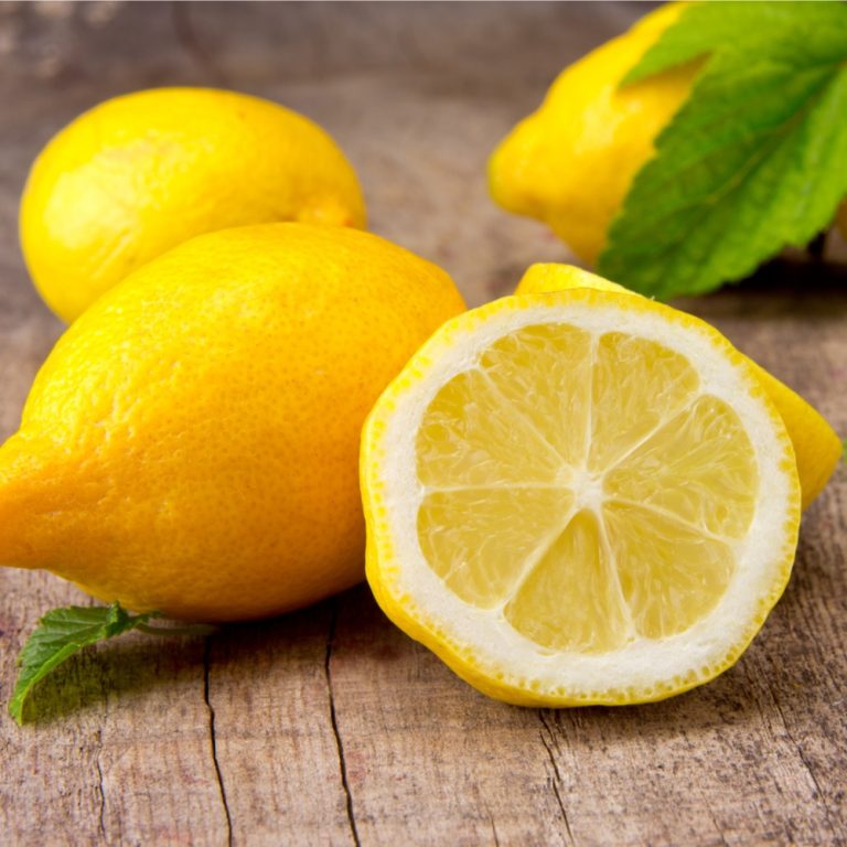 Egyptian lemons, thin-skinned and heavy with juice
