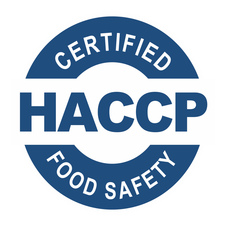 The HACCP certified food safety mark